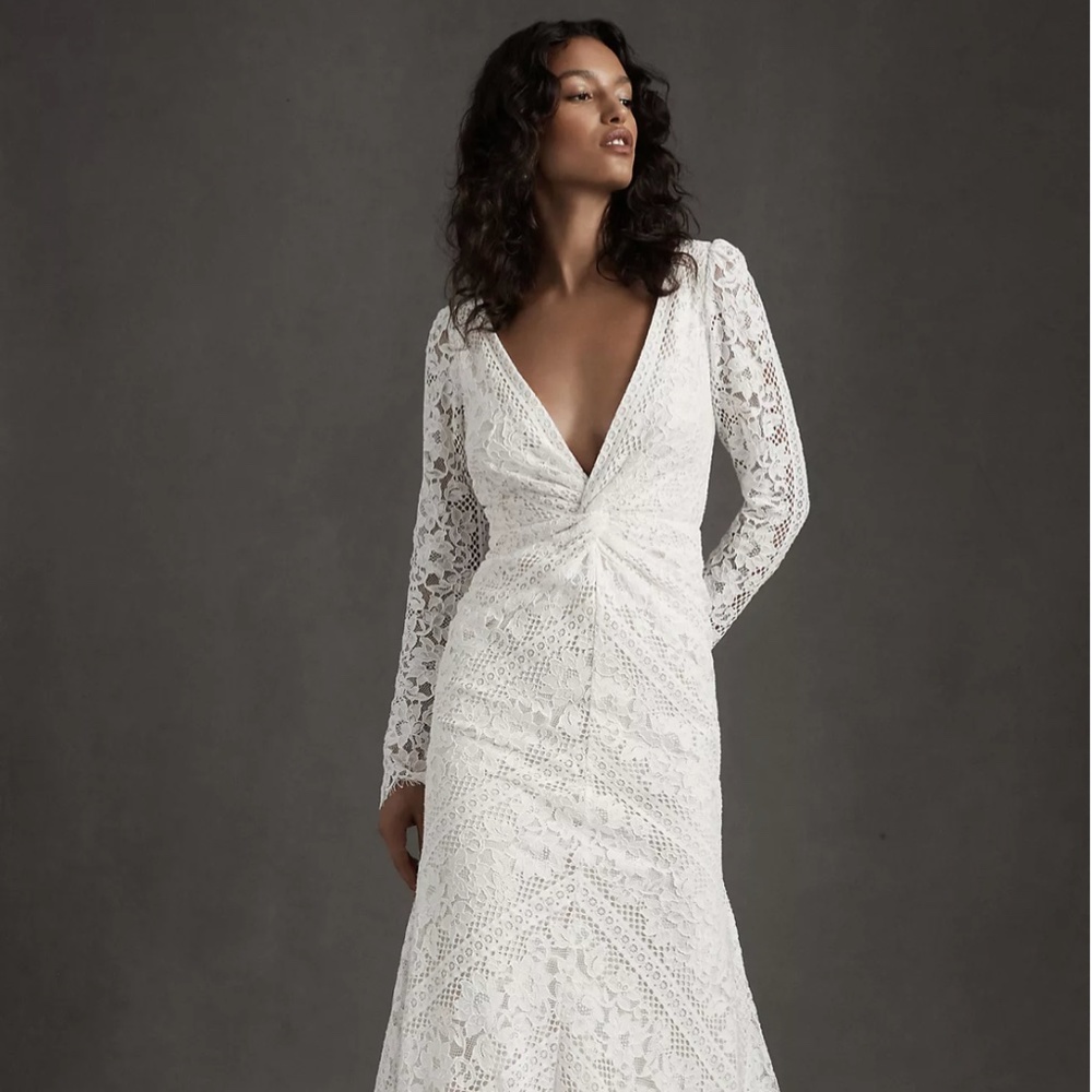 Anthropologie Rish Carina Wedding Gown